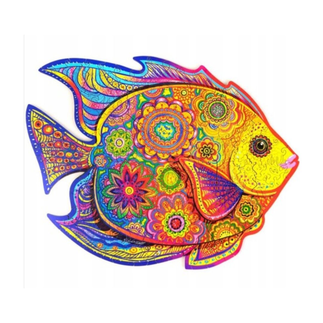 Unidragon Fish Wooden Puzzle