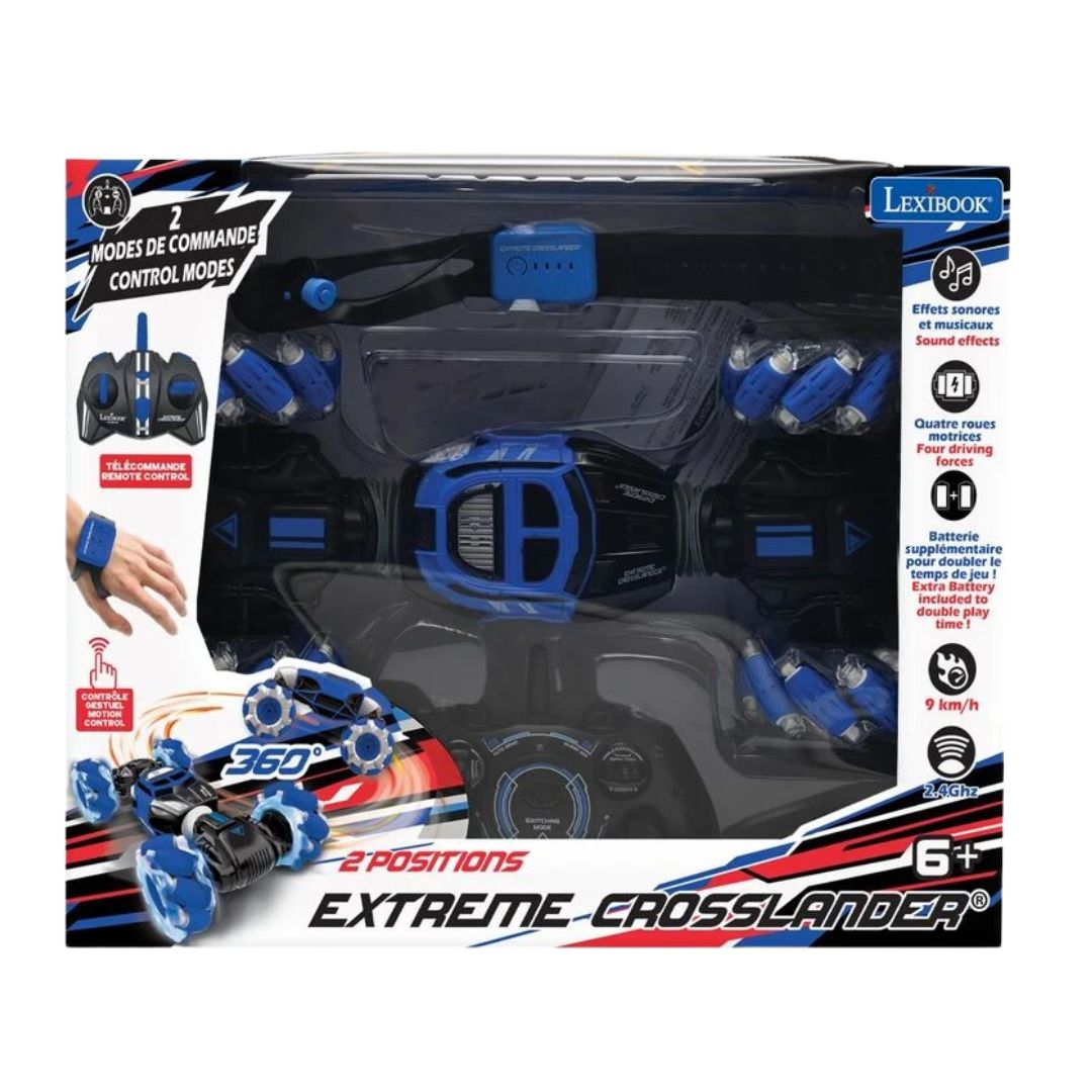 Lexibook Extreme Crosslander Rechargeable Stunt RC Car