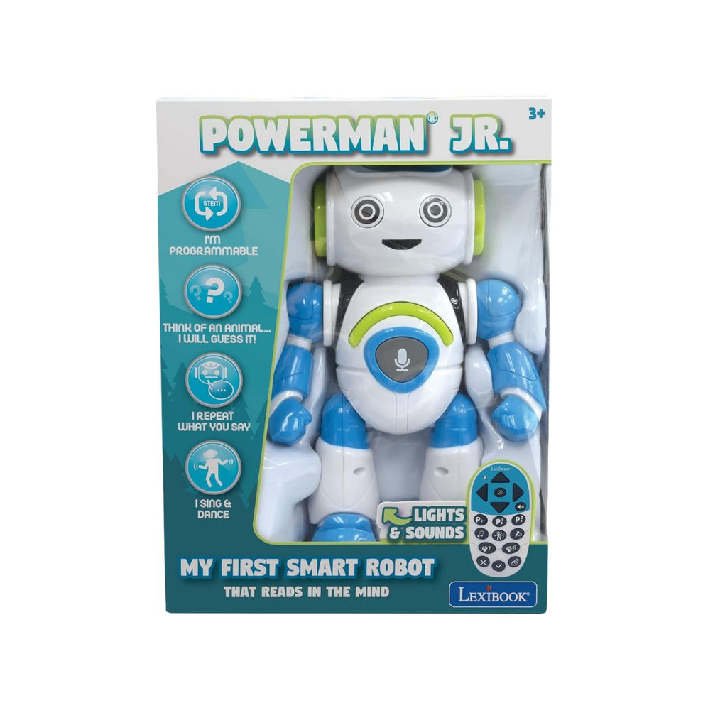 Lexibook Jr Lexibook Powerman Jr. Smart Interactive Robot - English – JouéClub