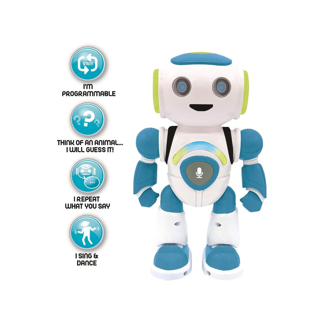 Lexibook Powerman Jr. Smart Interactive Robot - English