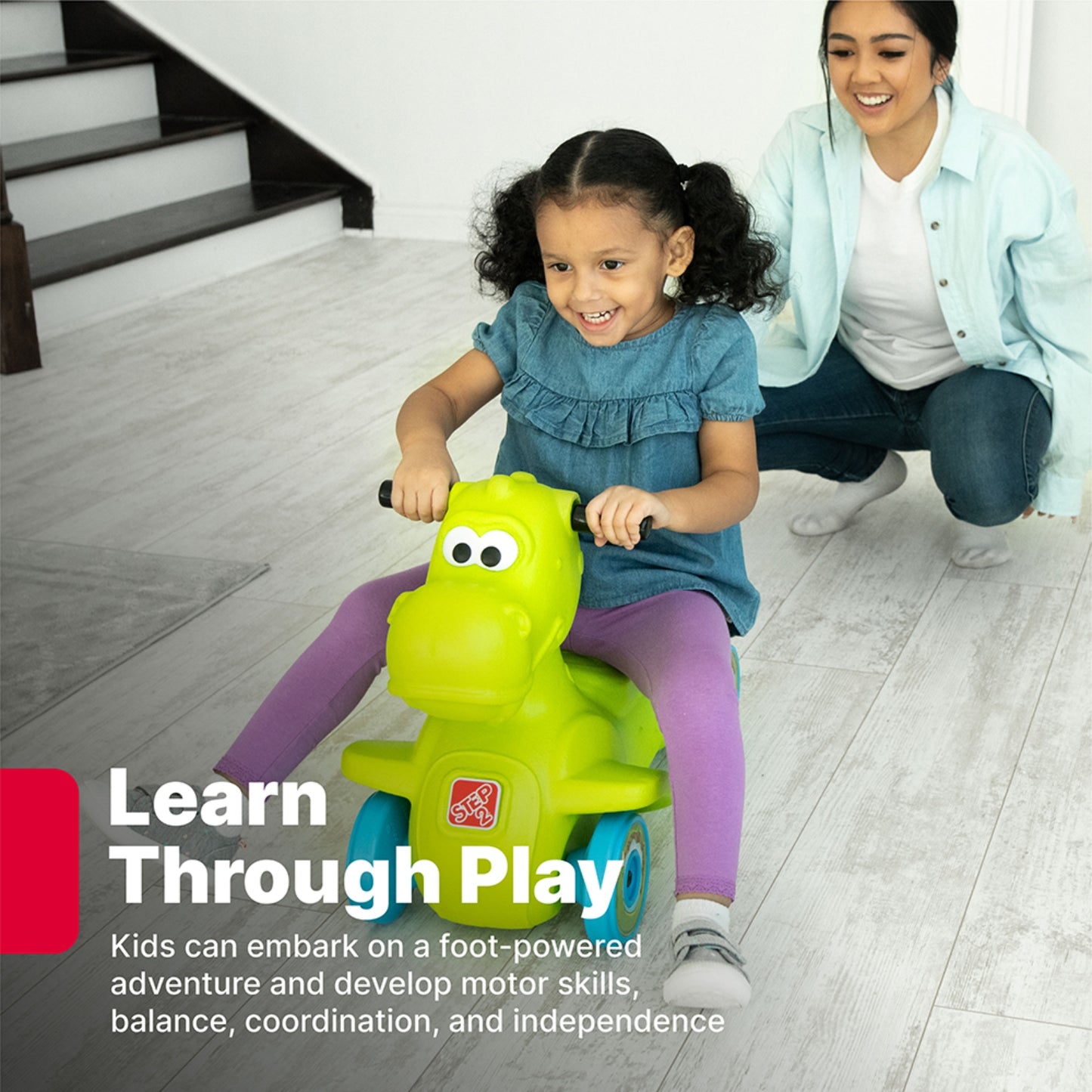 Step 2 Dino Dash Foot To Floor Ride On