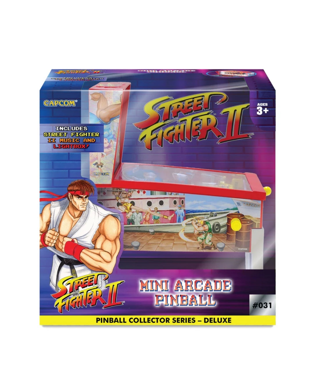 Ambassador Street Fighter II Mini Arcade Pinball