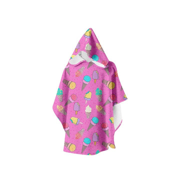 Slipstop Ice Cream Poncho Towel