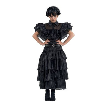 SIDJ Wednesday Addams Black Prom Dress 152 cm