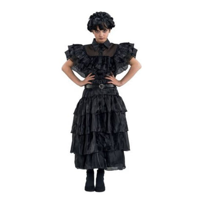 SIDJ Wednesday Addams Black Prom Dress 152 cm
