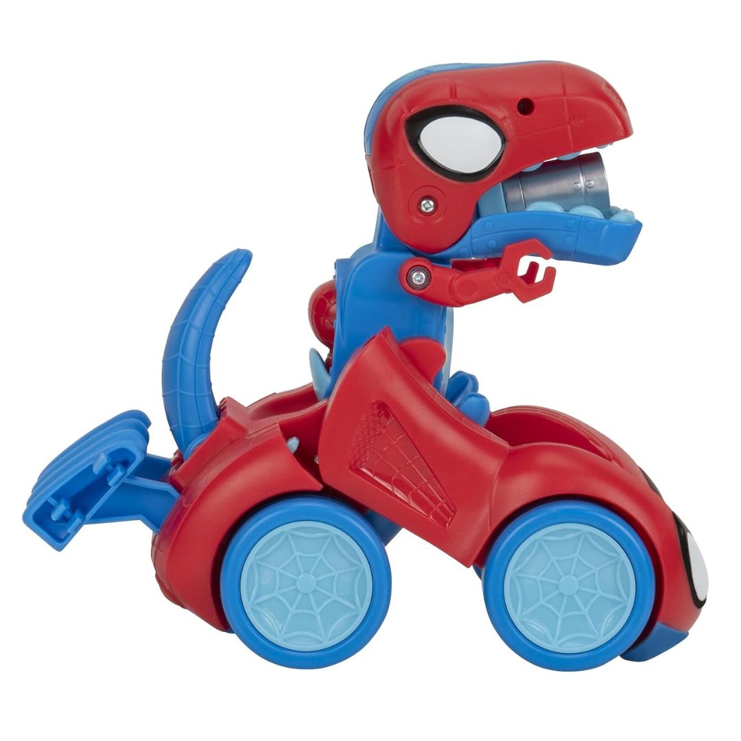 Jazwares Marvel Spidey and His Amazing Friends Spidey-Rex Racer
