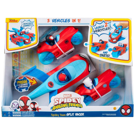 Jazwares Marvel Spidey and His Amazing Friends Split Racer