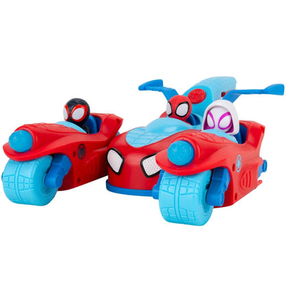 Jazwares Marvel Spidey and His Amazing Friends Split Racer