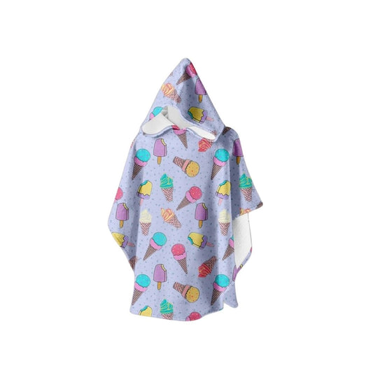 Slipstop Ice Cream Poncho Towel