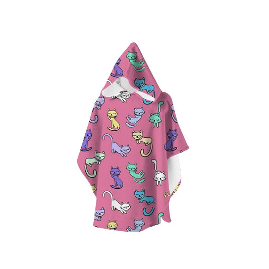 Slipstop Kitties Poncho Towel