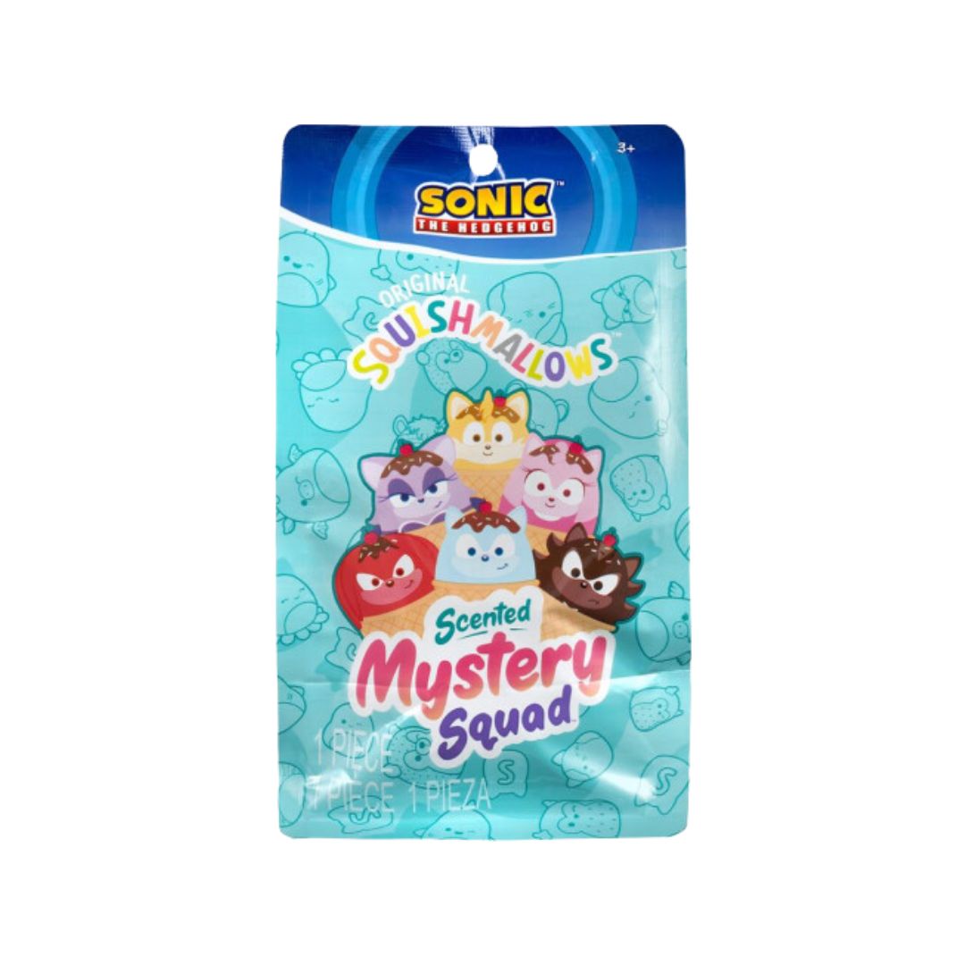 Squishmallows Mystery Squad Sonic the Hedgehog Scented Plush