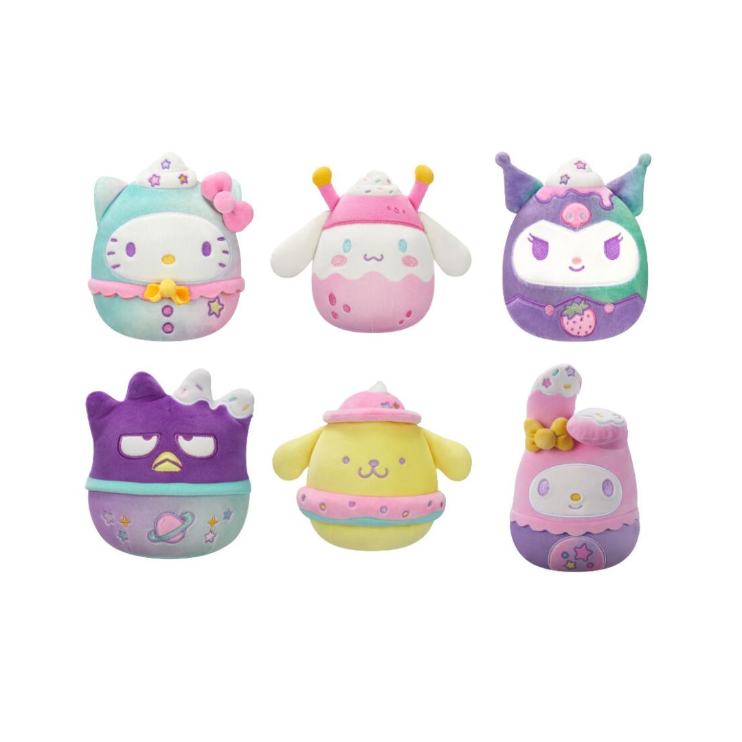 Squishmallows Sanrio Dreamland Plush Assorted features