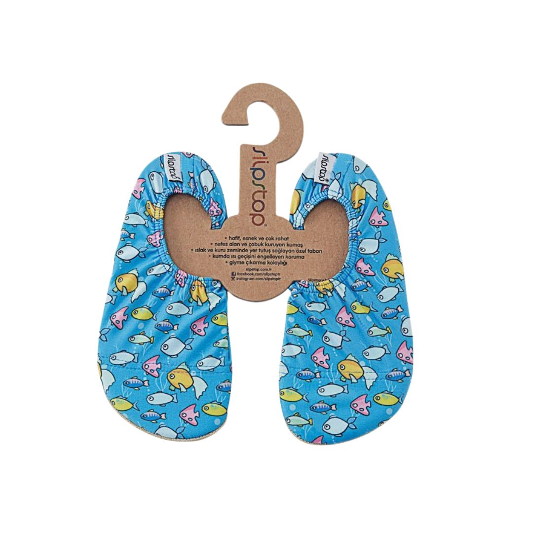 Slipstop Gold Fish Slippers Sea Shoes