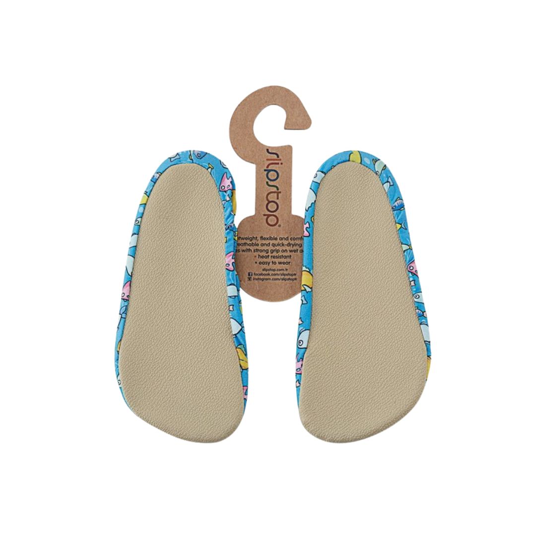 Slipstop Gold Fish Slippers Sea Shoes