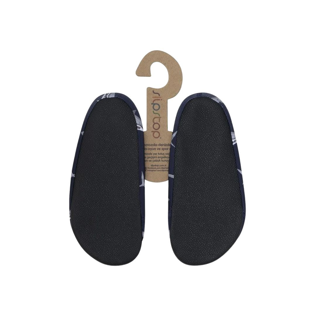 Slipstop Shark Slippers Berko Navy Sea Shoes