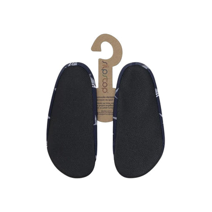 Slipstop Shark Slippers Berko Navy Sea Shoes