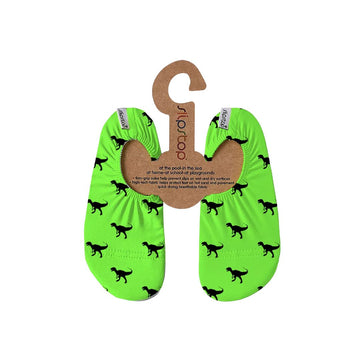 Slipstop Dinosaur Sea Shoes - Green