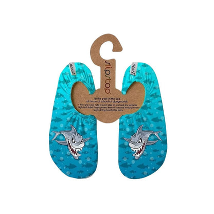Slipstop Blue shark Slippers Sea shoes