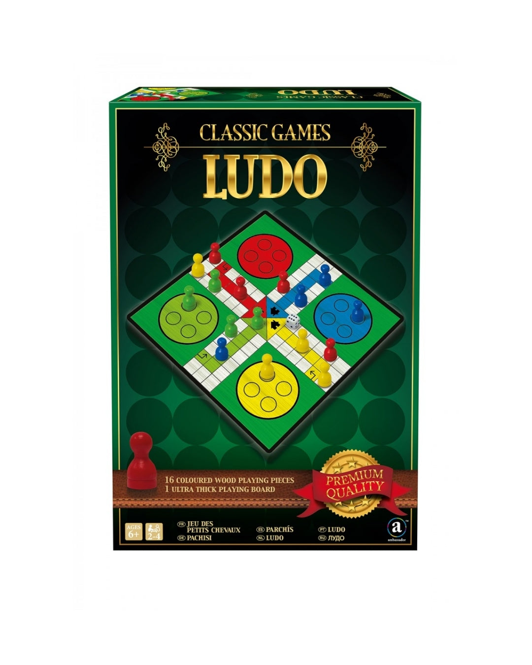 Ambassador Classic Games Ludo