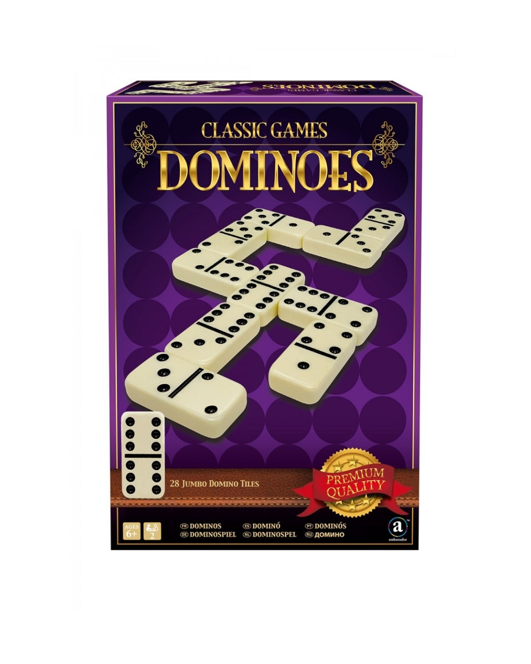 Ambassador Classic Games Dominoes