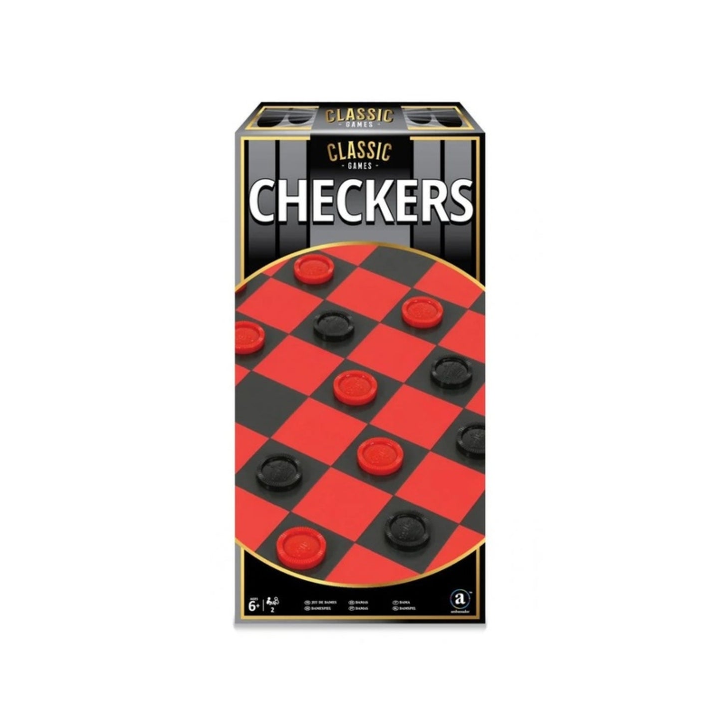 Ambassador Classic Games Checkers