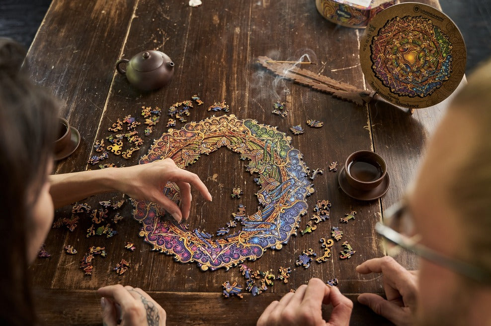 Unidragon Mandala Inexhaustible Abundance
