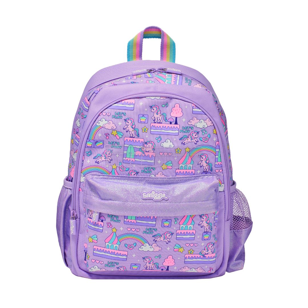 Smiggle Unicorn Backpack 14'