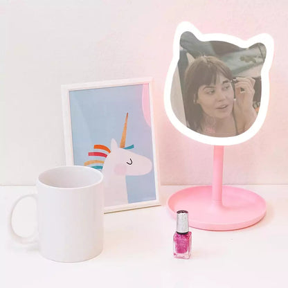 Nice Pink It Pocket Mirror