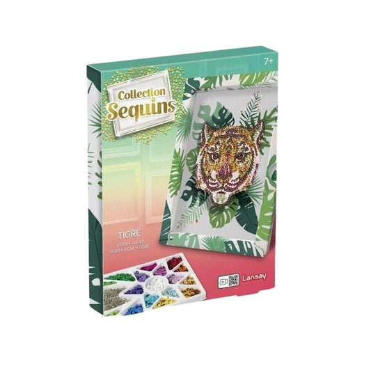 Sequins Collection Tiger Creative Toy