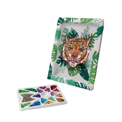 Sequins Collection Tiger Creative Toy