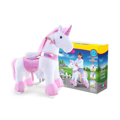 Ponycycle Model U Riding Pink Unicorn (3-5 Years)