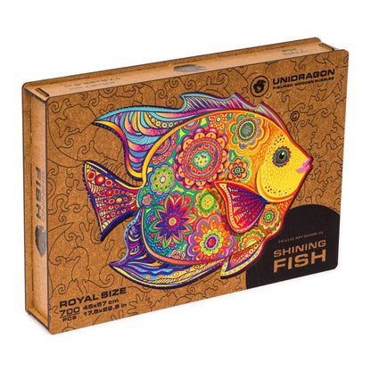 Unidragon Fish Wooden Puzzle