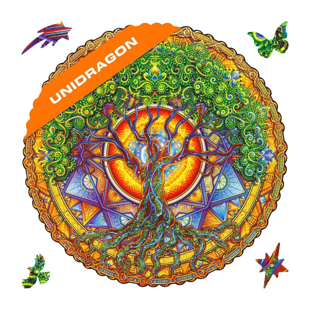 Unidragon Mandala Tree of Life Puzzle