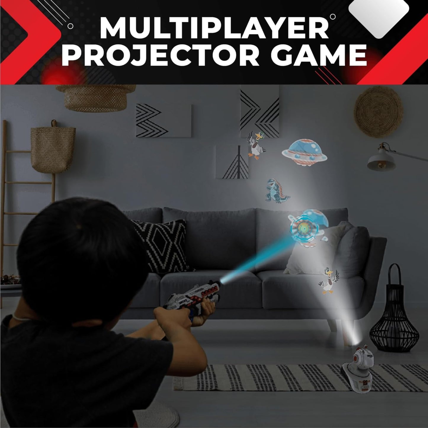 Infrared Tag Projector Game