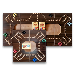 Convertible Jackaroo Wooden Board Game