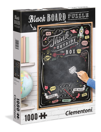 Clementoni Puzzle Black Board 1000 Pcs