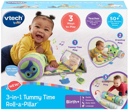 3-In-1 Tummy Time Roll-A-Pillarâ€°Ð³Ñž