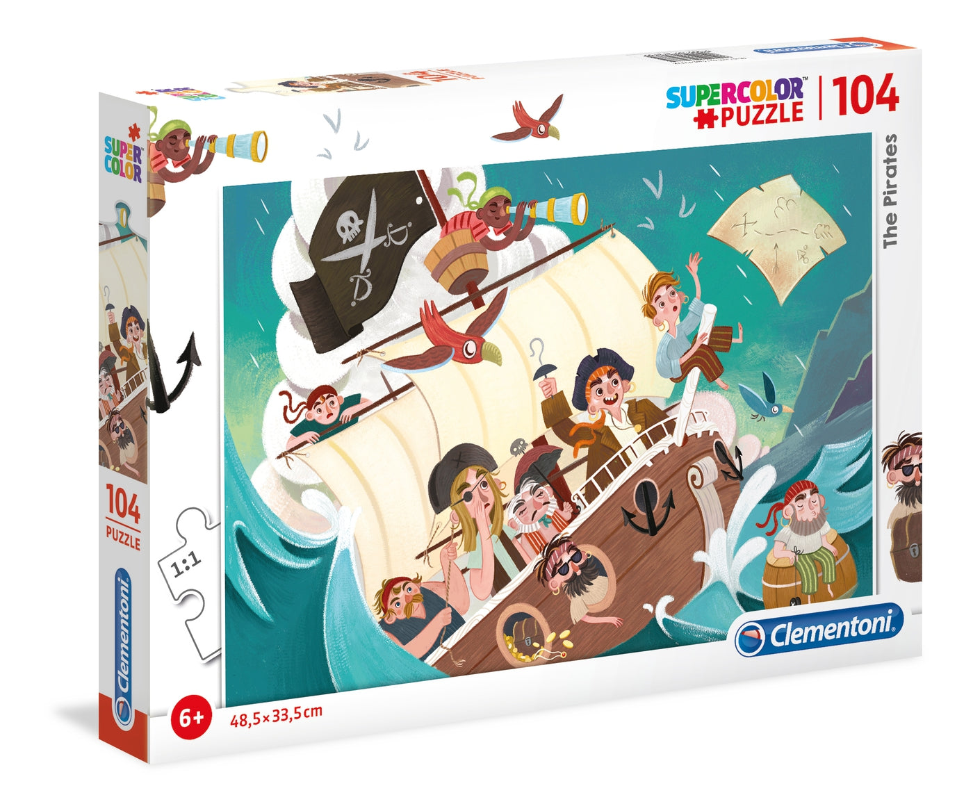 Clementoni Puzzle The Pirates