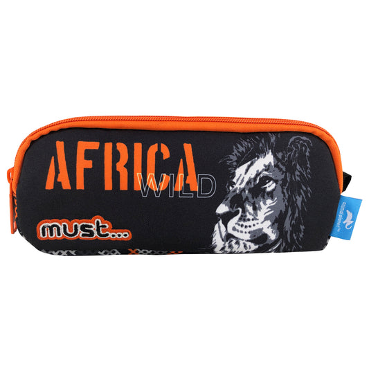 Must Animal Planet Orange Pencil Case