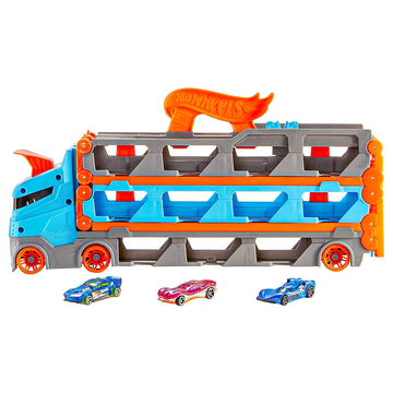 Hotwheels Racing track 2-in-1- Racing transporter