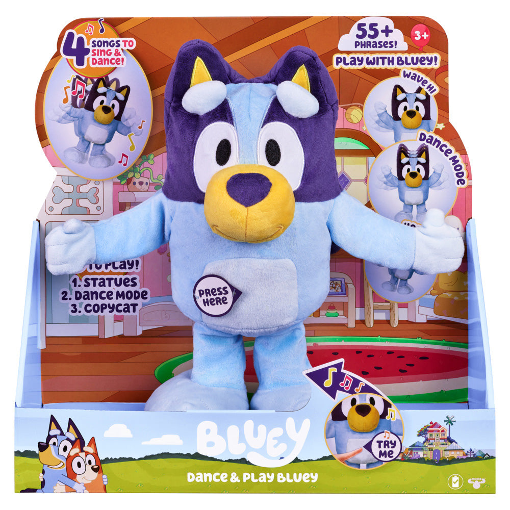 Bluey S7 Dance & Play - Feat Plush