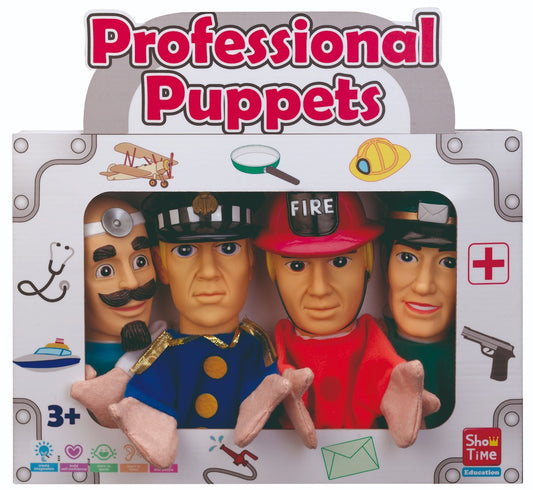 Large Puppets Educational 4 Pcs