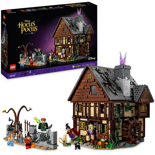 Lego Ideas Disney Hocus Pocus: The Sanderson Sisters’ Cottage