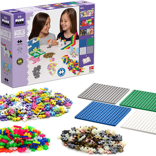 Plus-Plus Learn To Build Super Set / Pastel (3812)