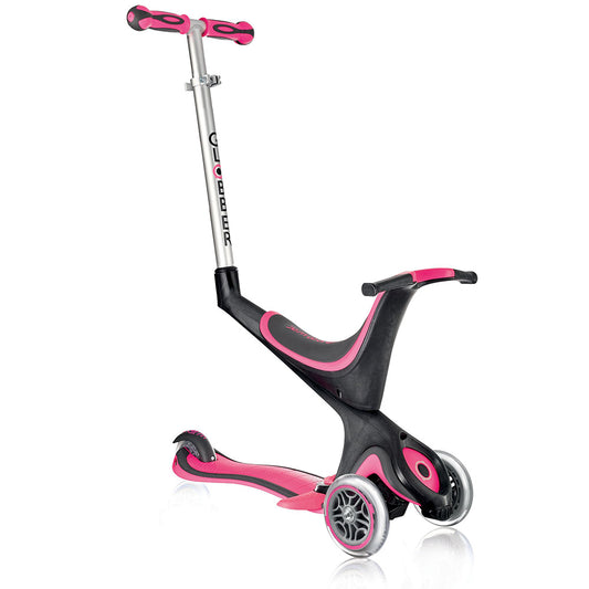 Globber 3 Wheel 5-In-1 Scooter - Pink