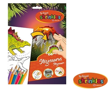 Keycraft Shrinkles Stegosaurus Slim Pack