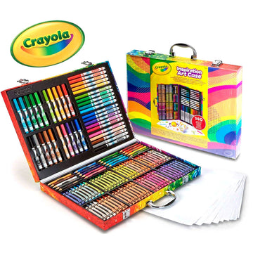 Crayola Rainbow artist briefcase - 140 pcs