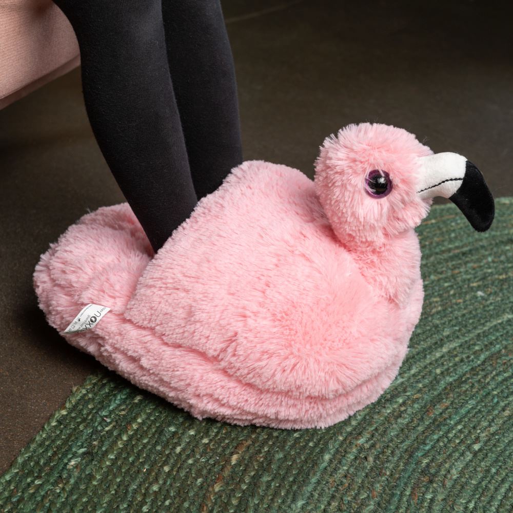 Noxxiez Cozy Foot Warmer Flamingo