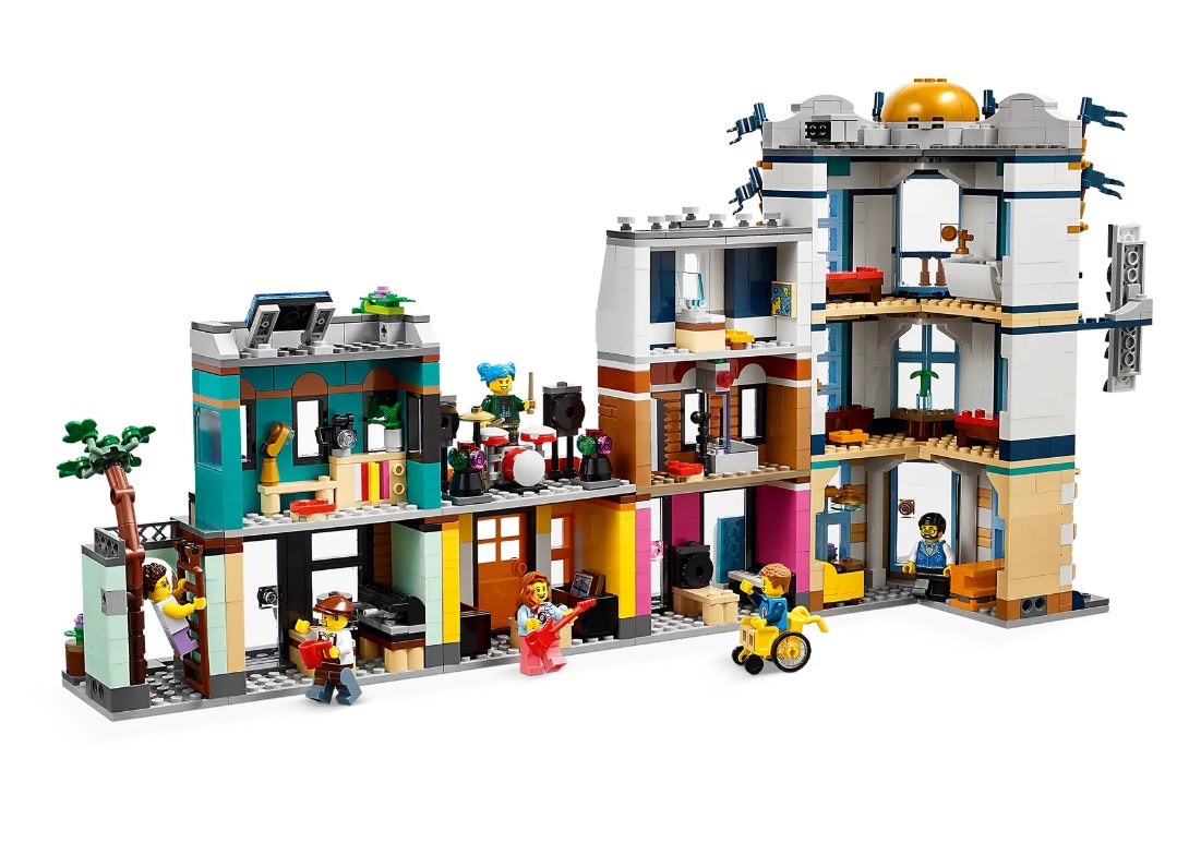 Lego Creator 3in1 Main Street 1459 Pcs