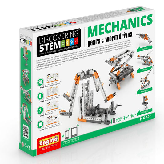 Discovering Stem Mechanics Gears & Worm Drives